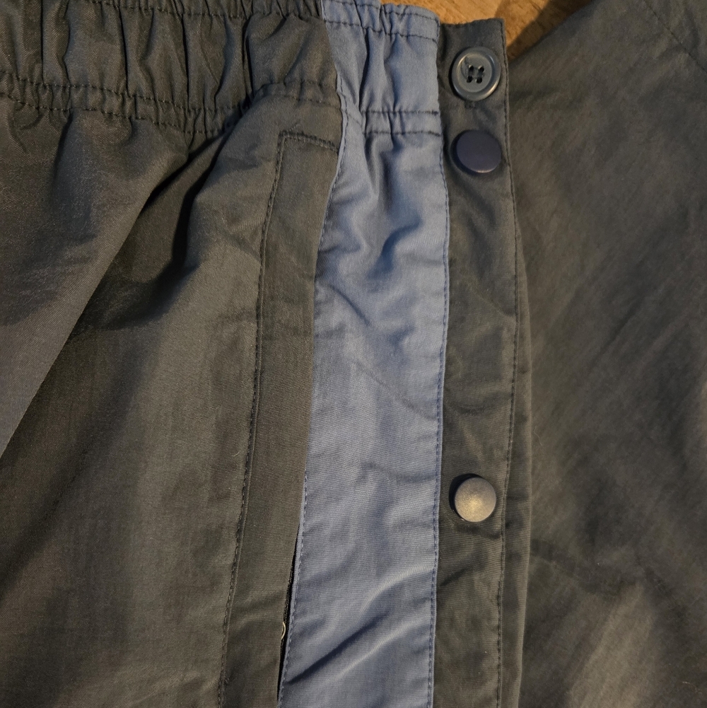 Y2K Vibes Tear Away Swish Pants Cotton Blend Lined - Picture 2 of 7